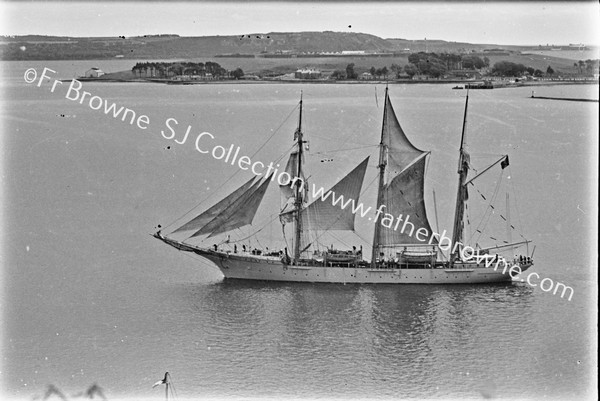 HAULBOWLINE WITH SAILING SHIP MERCATOR  BELGIUM